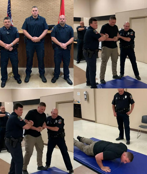 The Lawrenceburg Police Department welcome new LPD Officer with taser ...